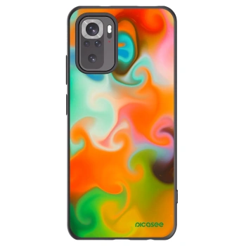 Picasee husă neagră din silicon pentru Xiaomi Redmi Note 10S - Juice