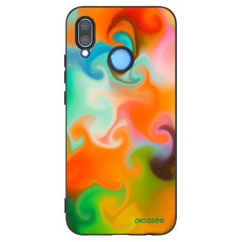 Picasee husă neagră din silicon pentru Huawei P20 Lite - Juice