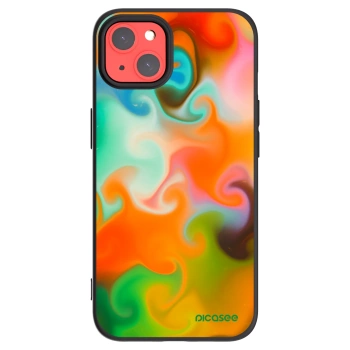 Picasee husă neagră din silicon pentru Apple iPhone 13 - Juice