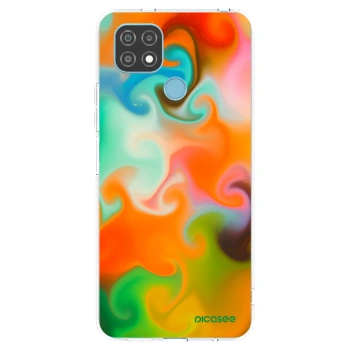 Picasee husă transparentă din silicon pentru Realme C21 - Juice