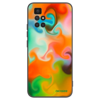 Picasee husă neagră din silicon pentru Xiaomi Redmi 10 - Juice