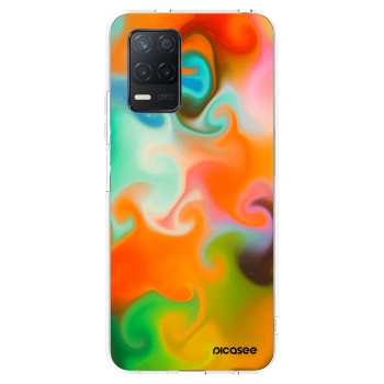 Picasee husă transparentă din silicon pentru Realme 8 5G - Juice