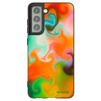 Picasee husă neagră din silicon pentru Samsung Galaxy S21 FE 5G - Juice