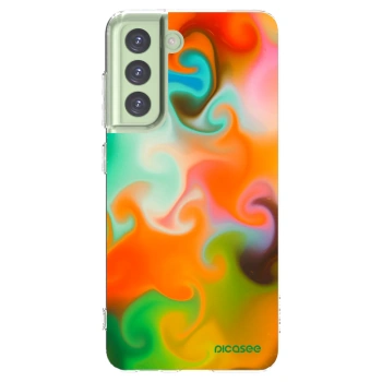 Picasee husă transparentă din silicon pentru Samsung Galaxy S21 FE 5G - Juice