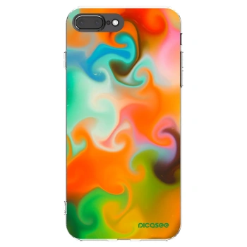 Picasee husă transparentă din silicon pentru Apple iPhone 7 Plus - Juice