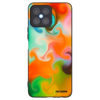 Picasee husă neagră din silicon pentru Honor X8 4G - Juice