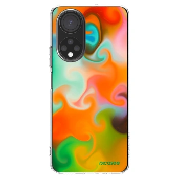 Picasee husă transparentă din silicon pentru Honor X7 - Juice