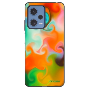 Picasee husă neagră din silicon pentru Xiaomi Redmi Note 12 Pro 5G - Juice