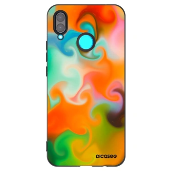 Picasee husă neagră din silicon pentru Huawei Nova 3 - Juice