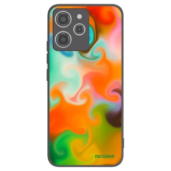 Picasee husă neagră din silicon pentru Xiaomi Redmi 12 4G - Juice