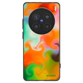 Picasee husă neagră din silicon pentru Vivo X200 Pro - Juice