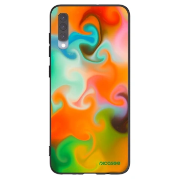 Picasee husă neagră din silicon pentru Samsung Galaxy A70 A705F - Juice