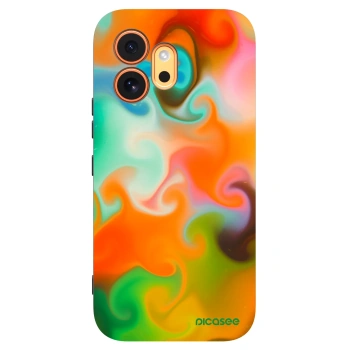 Picasee husă neagră din silicon pentru Honor 600 - Juice