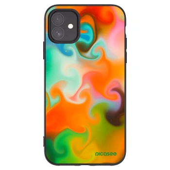 Picasee husă neagră din silicon pentru Apple iPhone 11 - Juice