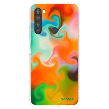 Picasee husă transparentă din silicon pentru Xiaomi Redmi Note 8 - Juice