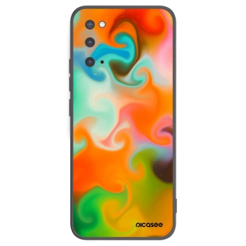 Picasee husă neagră din silicon pentru Samsung Galaxy S20 G980F - Juice