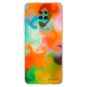Picasee husă transparentă din silicon pentru Xiaomi Redmi Note 9 Pro - Juice