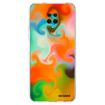 Picasee husă transparentă din silicon pentru Xiaomi Redmi Note 9S - Juice
