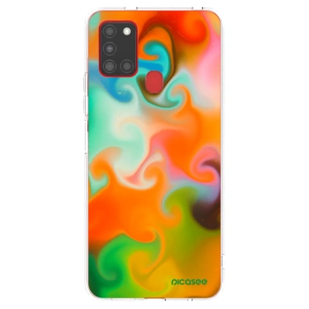 Picasee husă transparentă din silicon pentru Samsung Galaxy A21s - Juice
