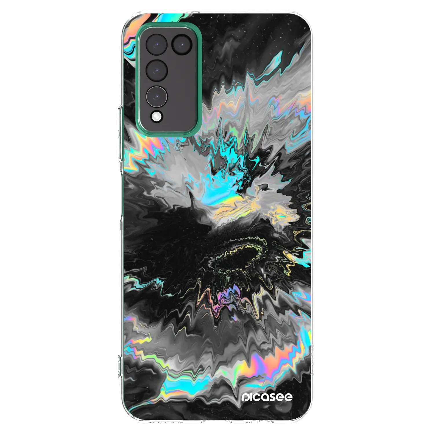 Picasee husă transparentă din silicon pentru Honor 10X Lite - Magnetic