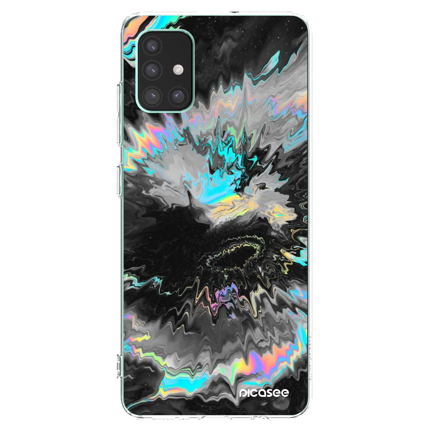 Picasee husă transparentă din silicon pentru Samsung Galaxy M51 M515F - Magnetic