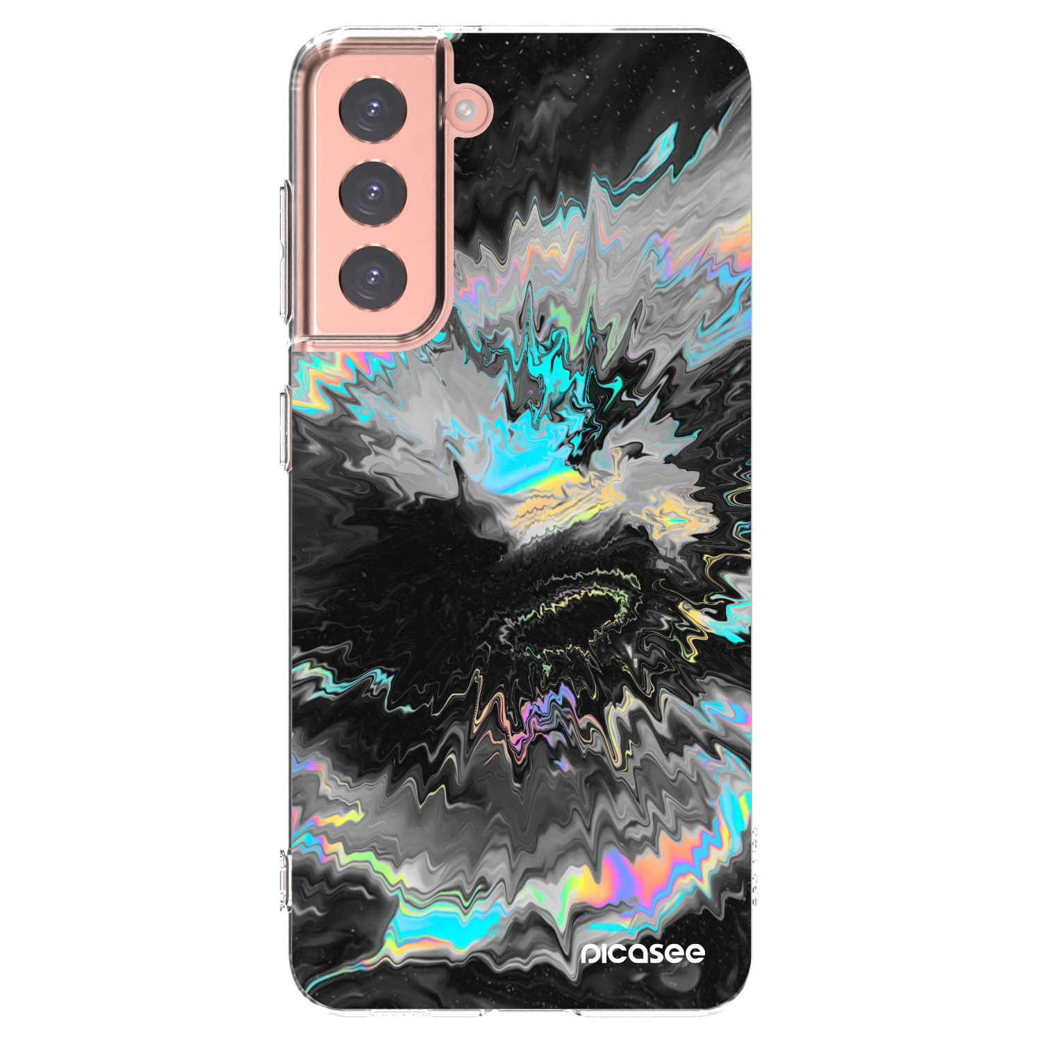 Picasee husă transparentă din silicon pentru Samsung Galaxy S21 5G G991B - Magnetic