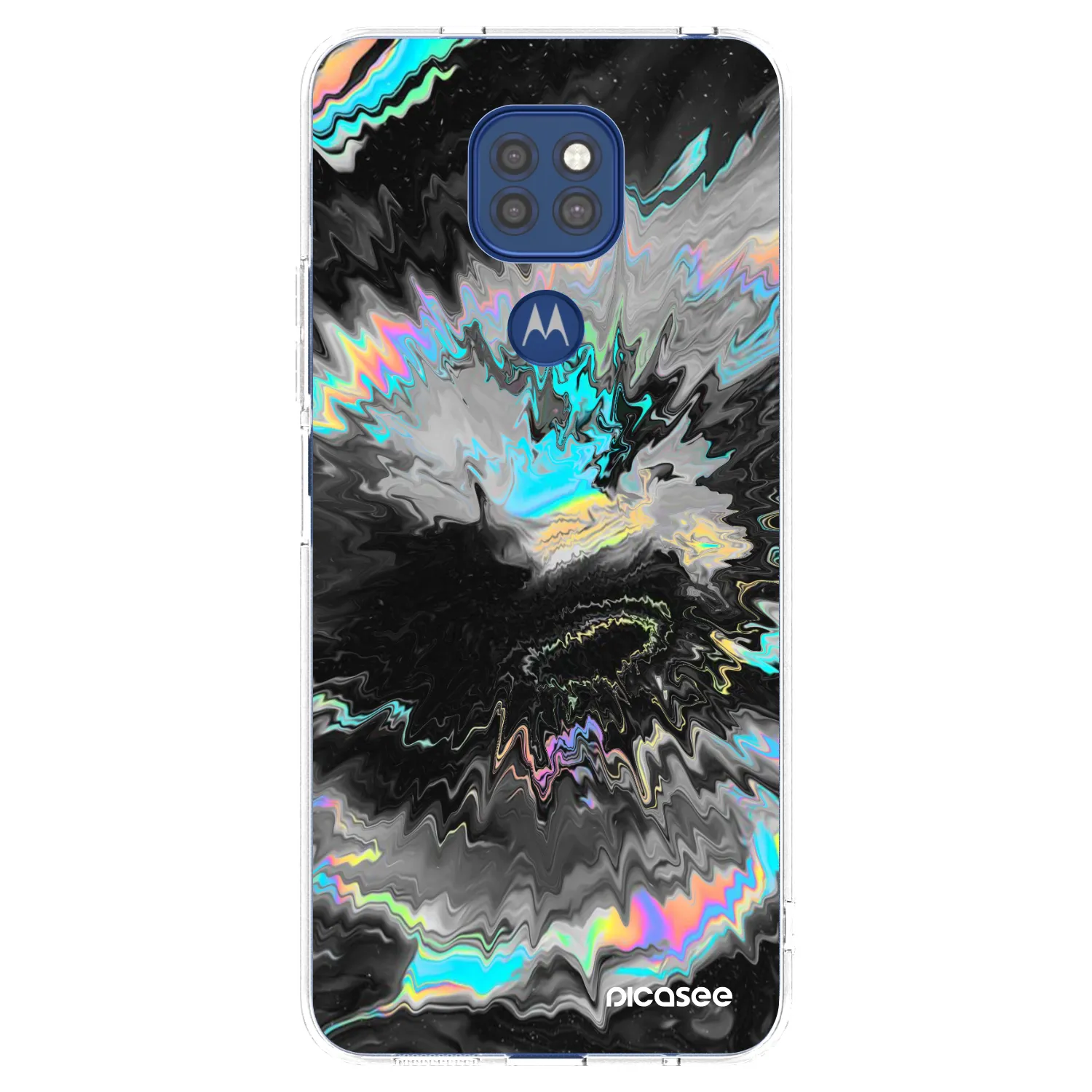 Picasee husă transparentă din silicon pentru Motorola Moto G9 Play - Magnetic