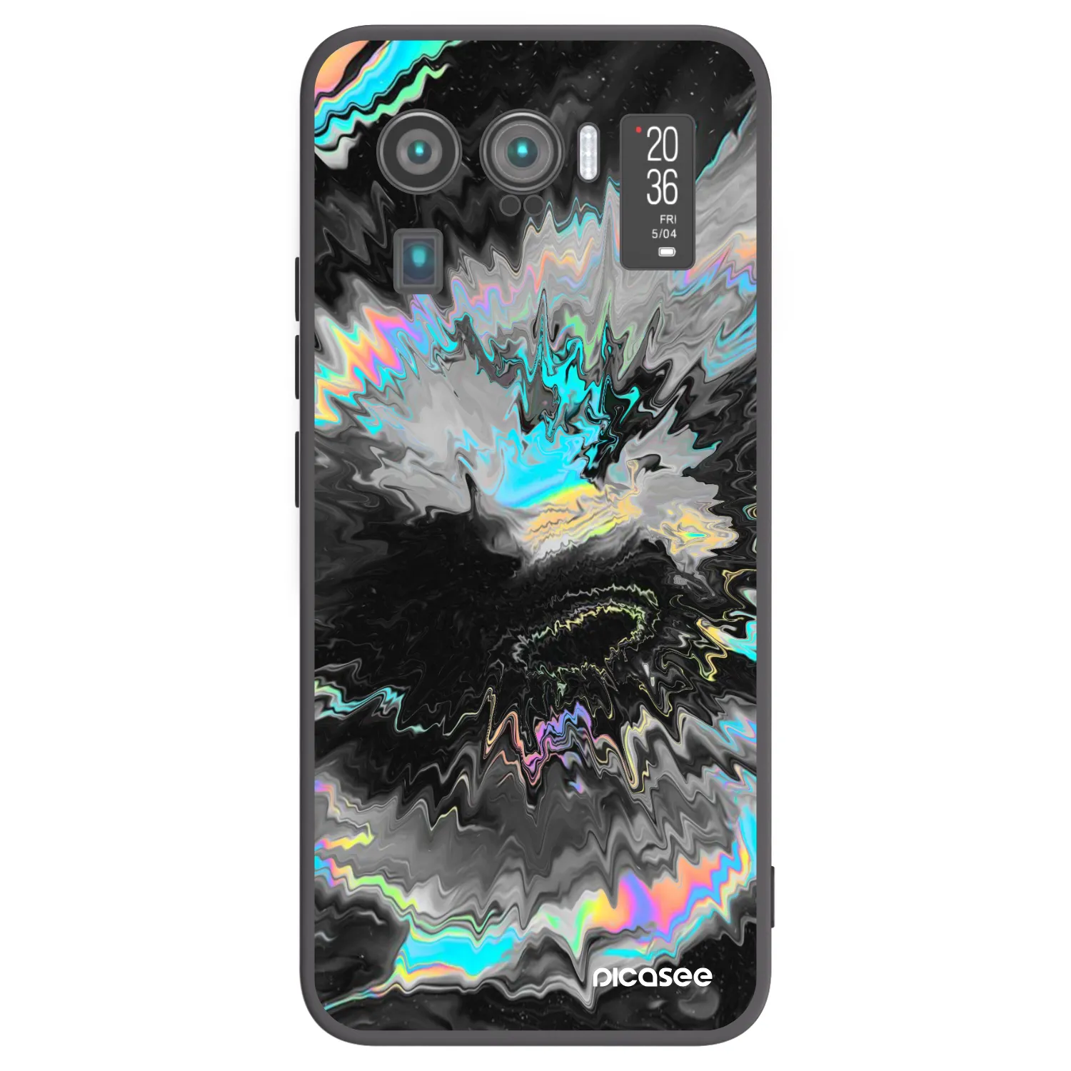 Picasee husă neagră din silicon pentru Xiaomi Mi 11 Ultra - Magnetic