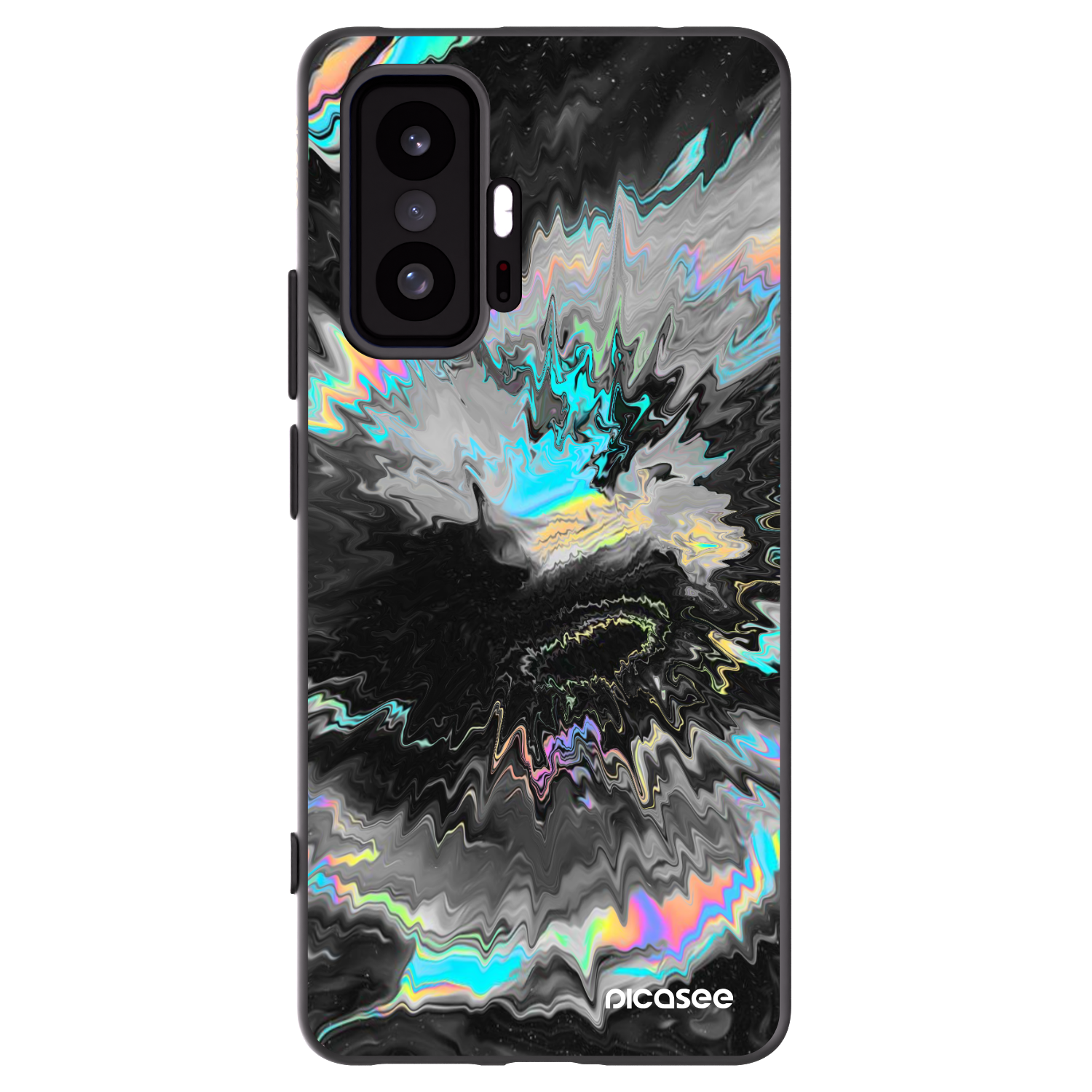 Picasee husă neagră din silicon pentru Xiaomi 11T - Magnetic