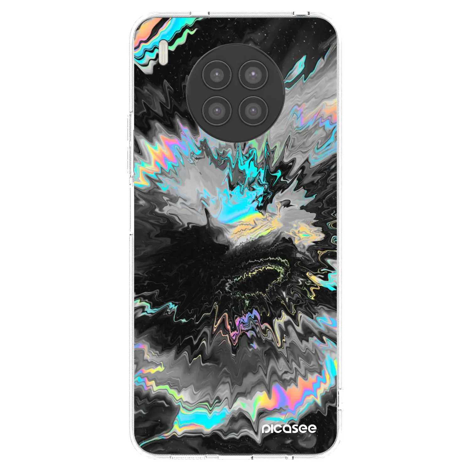 Picasee husă transparentă din silicon pentru Huawei Nova 8i - Magnetic