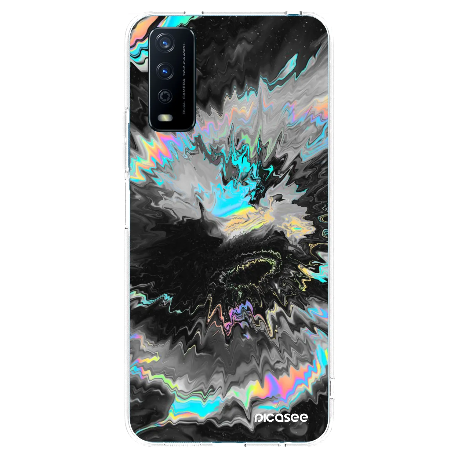 Picasee husă transparentă din silicon pentru Vivo Y11s - Magnetic