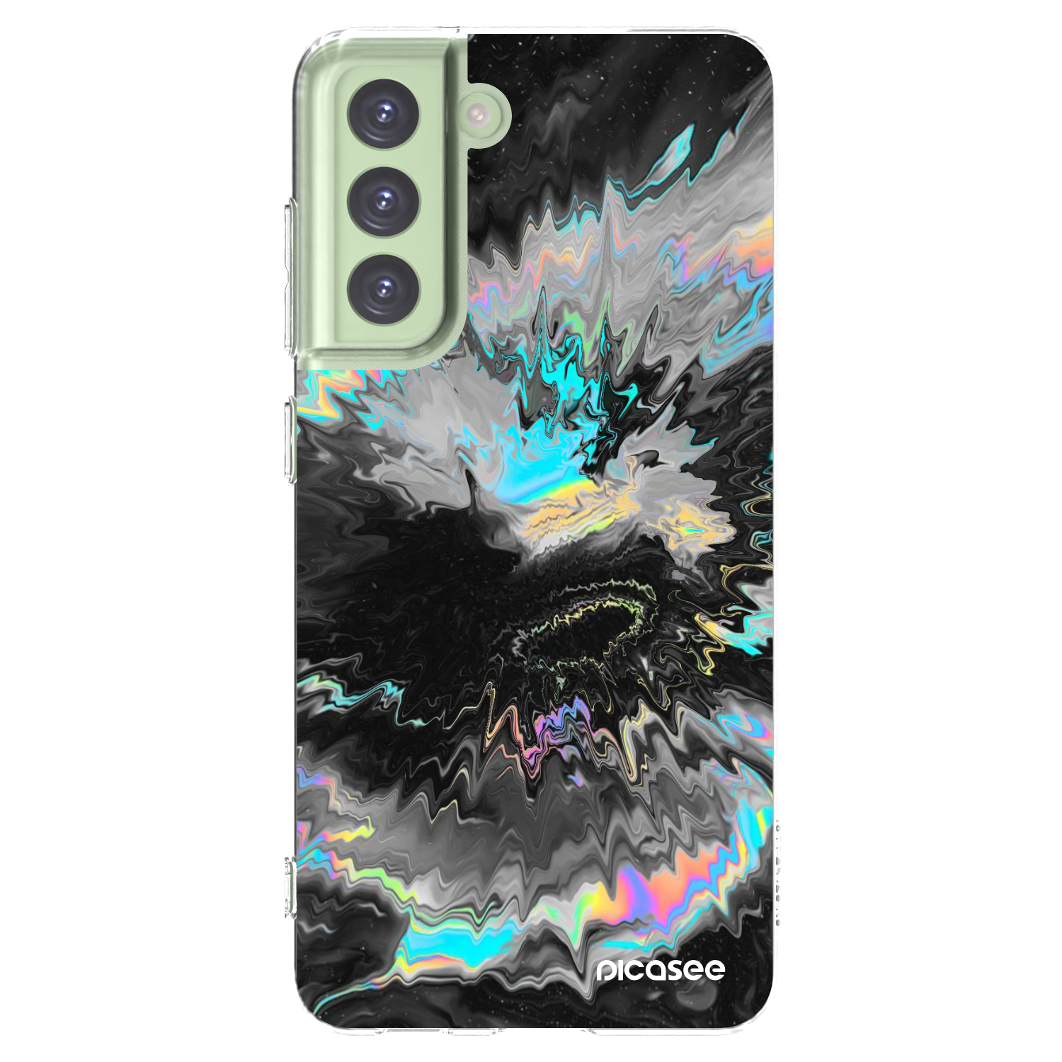 Picasee husă transparentă din silicon pentru Samsung Galaxy S21 FE 5G - Magnetic
