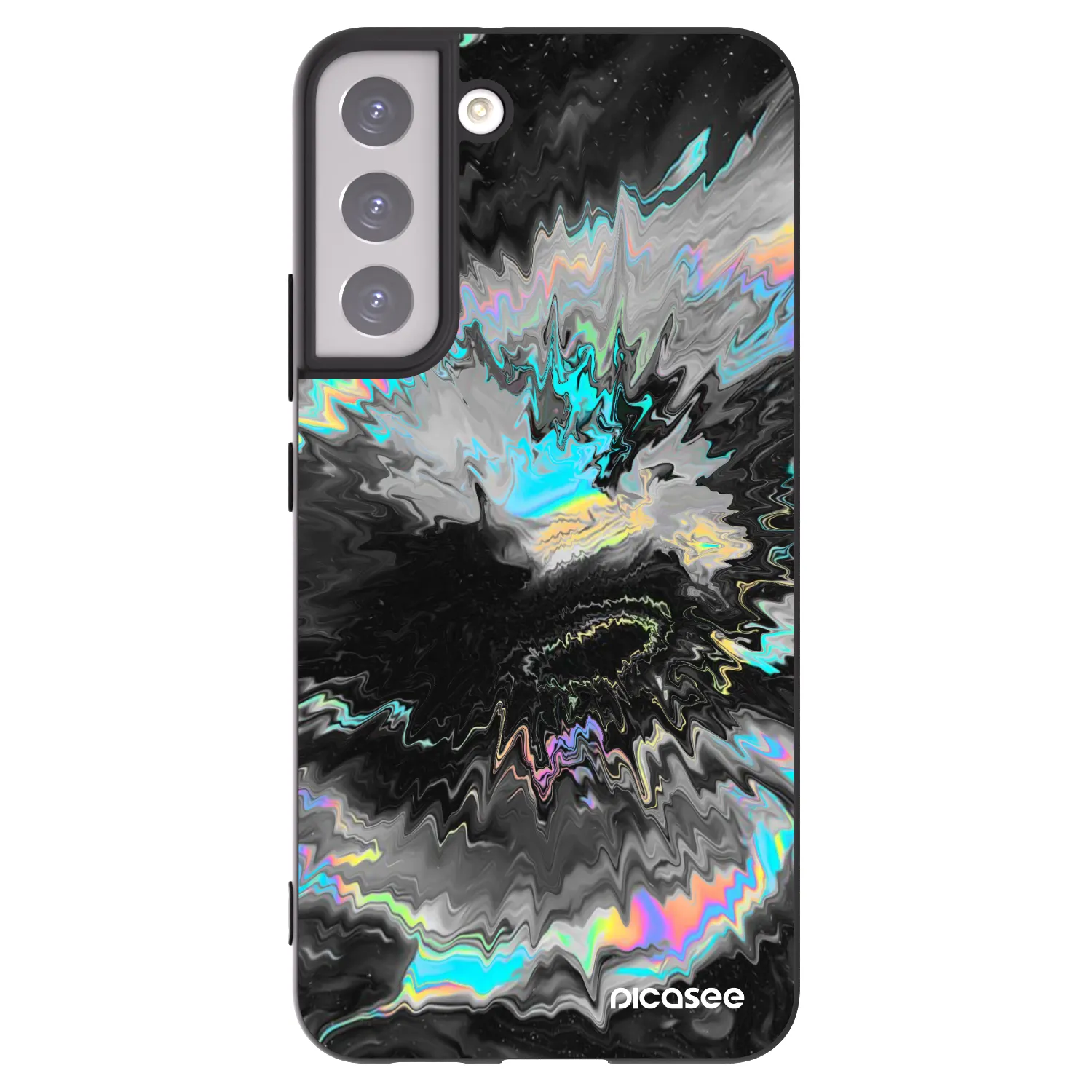Picasee husă neagră din silicon pentru Samsung Galaxy S22+ 5G - Magnetic