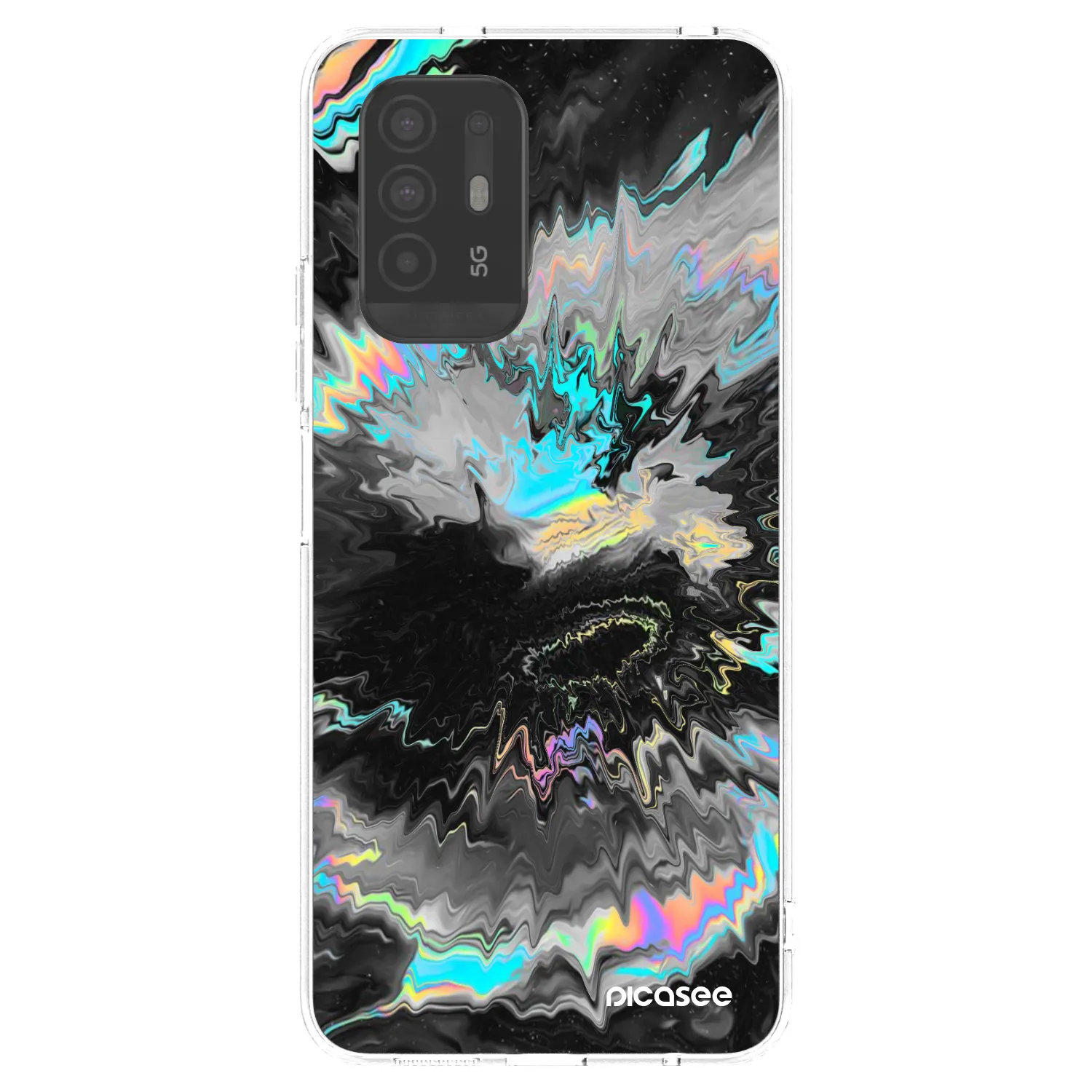 Picasee husă transparentă din silicon pentru OPPO A94 5G - Magnetic