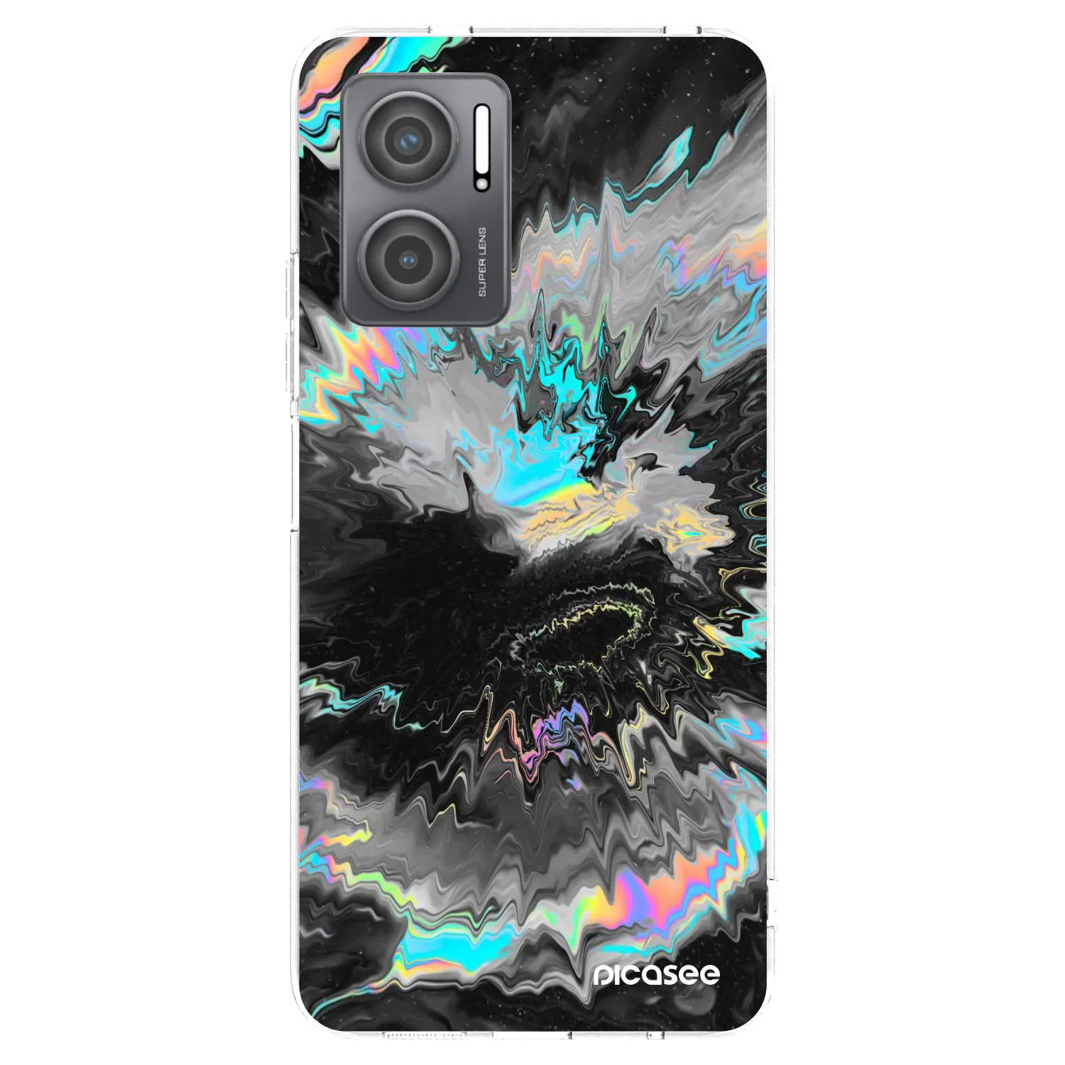 Picasee husă transparentă din silicon pentru Xiaomi Redmi 10 5G - Magnetic