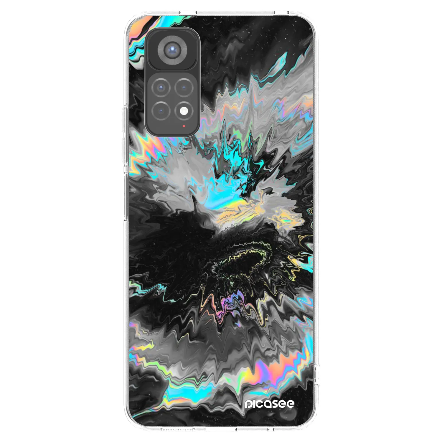 Picasee husă transparentă din silicon pentru Xiaomi Redmi Note 11S 5G - Magnetic