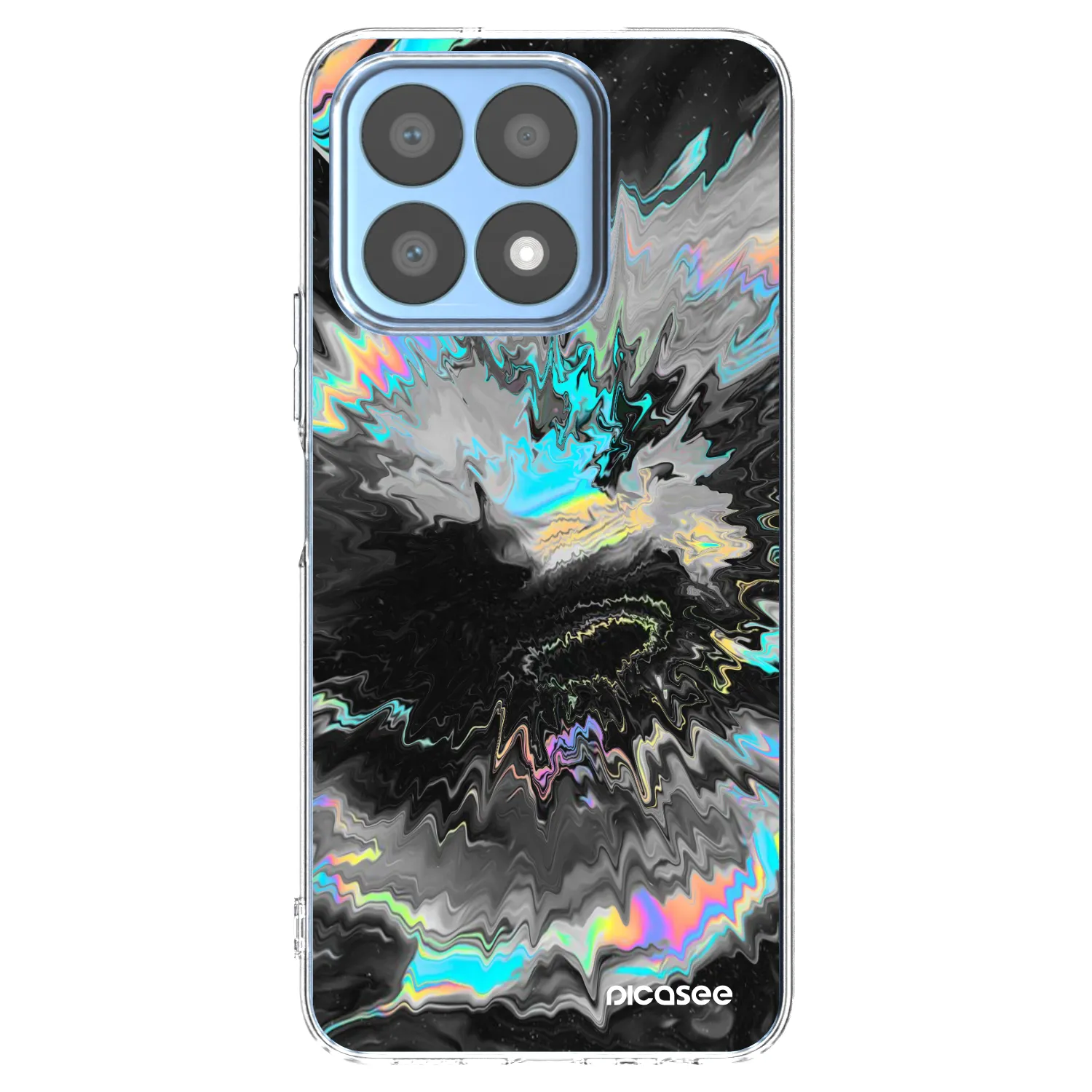 Picasee husă transparentă din silicon pentru Honor X8a - Magnetic