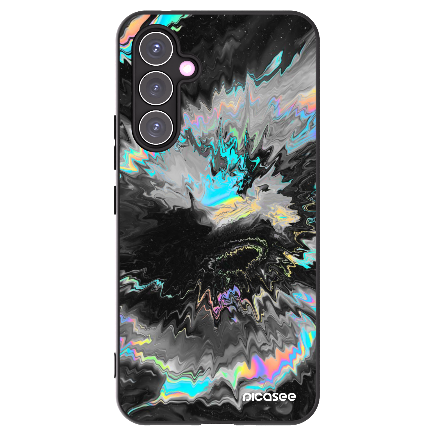 Picasee husă neagră din silicon pentru Samsung Galaxy A54 5G A546B - Magnetic