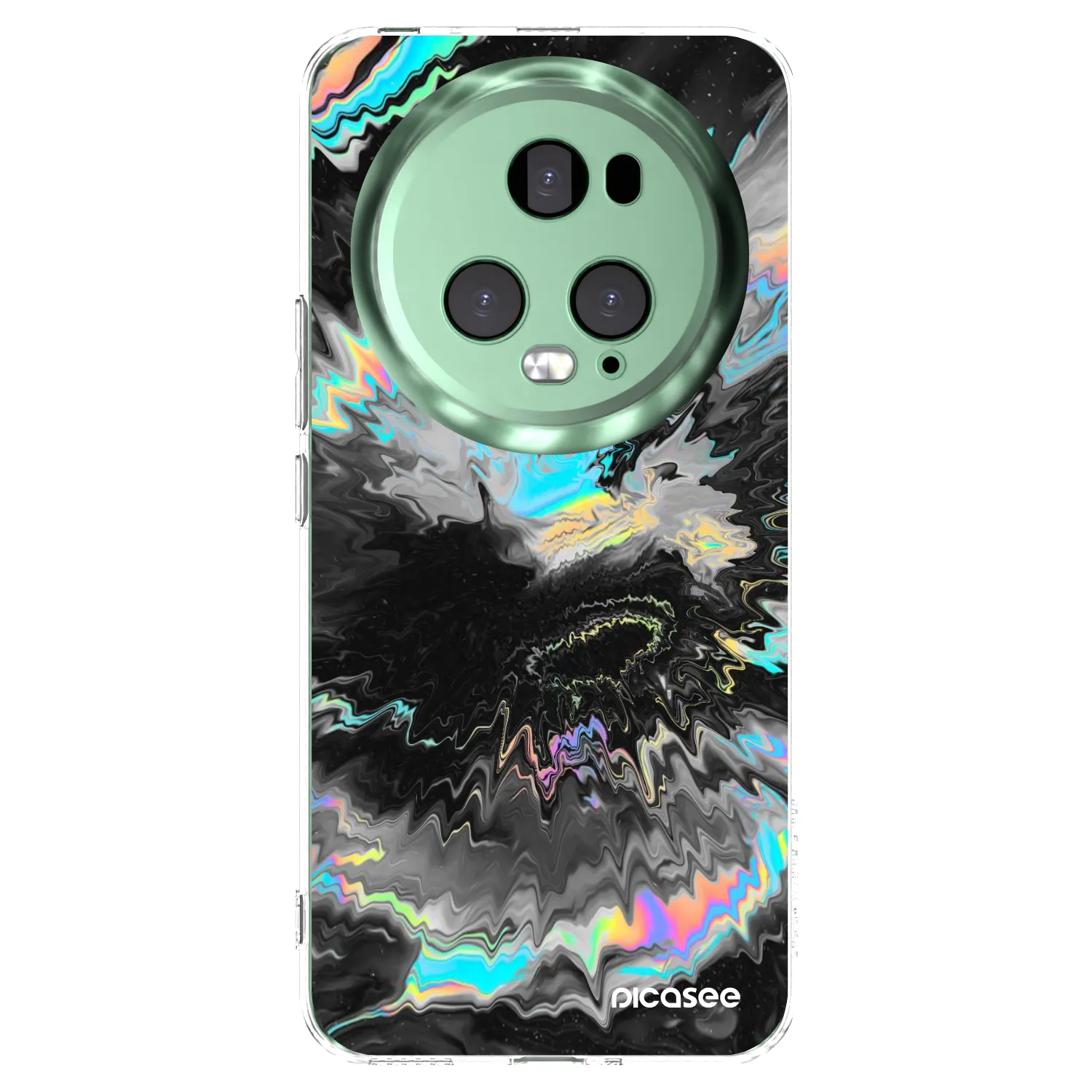 Picasee husă transparentă din silicon pentru Honor Magic5 Pro - Magnetic