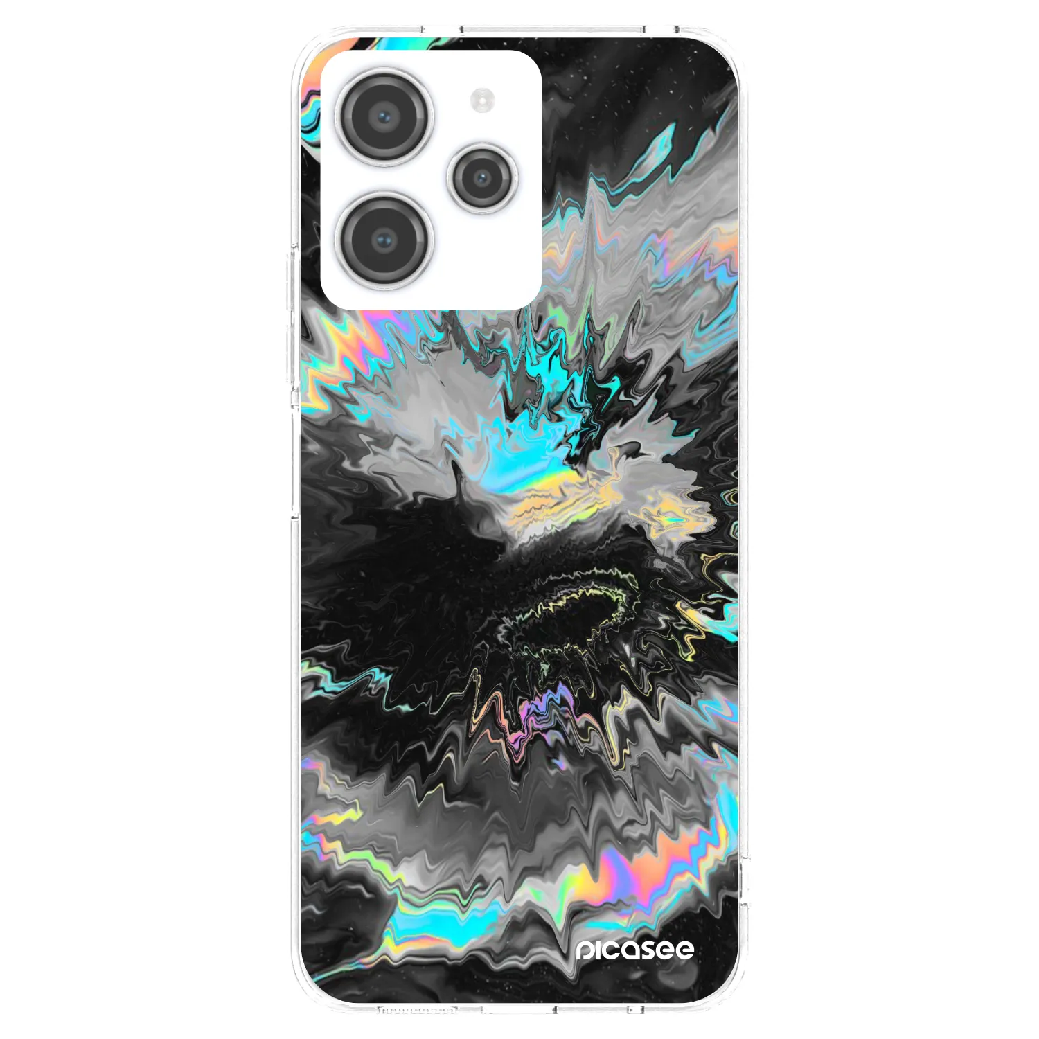 Picasee husă transparentă din silicon pentru Xiaomi Redmi 12 4G - Magnetic