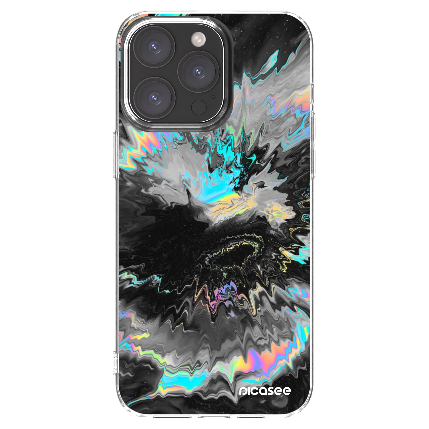 Picasee husă transparentă din silicon pentru Apple iPhone 15 Pro Max - Magnetic