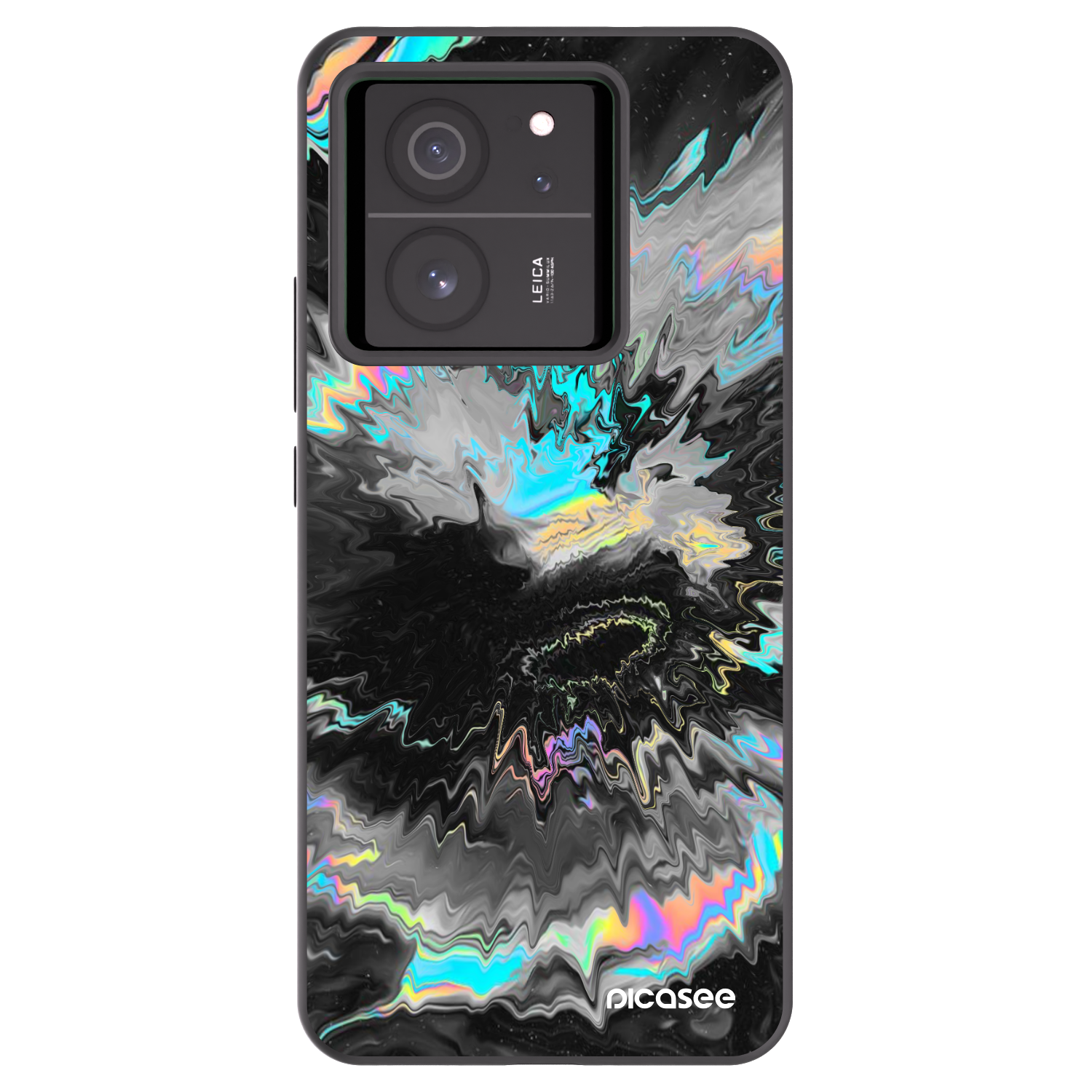 Picasee husă neagră din silicon pentru Xiaomi 13T Pro - Magnetic