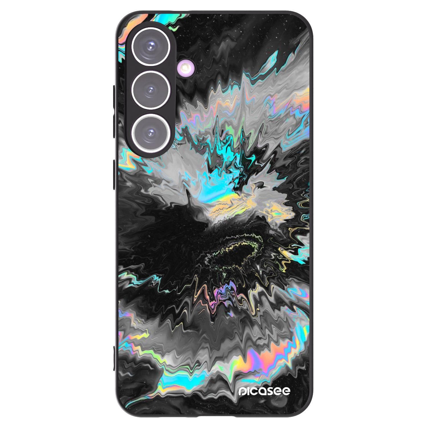 Picasee husă neagră din silicon pentru Samsung Galaxy S24+ S926B 5G - Magnetic