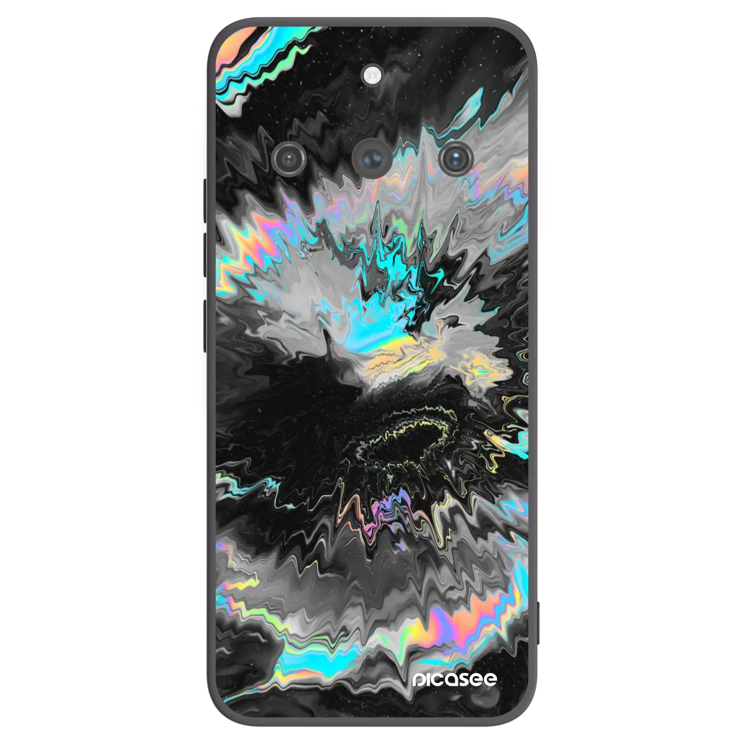 Picasee husă neagră din silicon pentru Realme 11 Pro+ - Magnetic