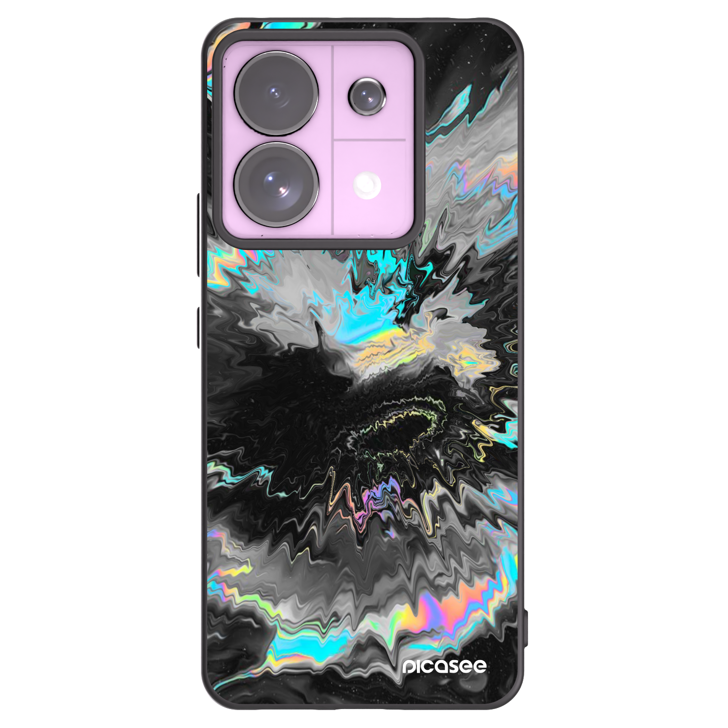 Picasee husă neagră din silicon pentru Xiaomi Redmi Note 13 Pro 5G - Magnetic