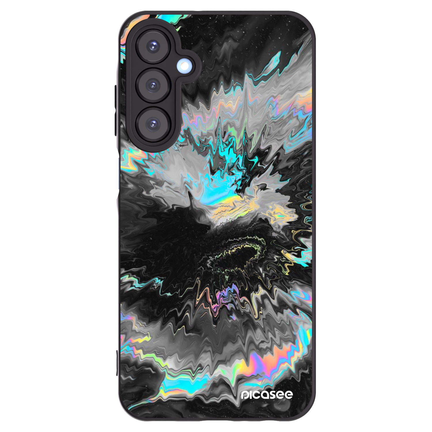 Picasee husă neagră din silicon pentru Samsung Galaxy A25 A256B 5G - Magnetic
