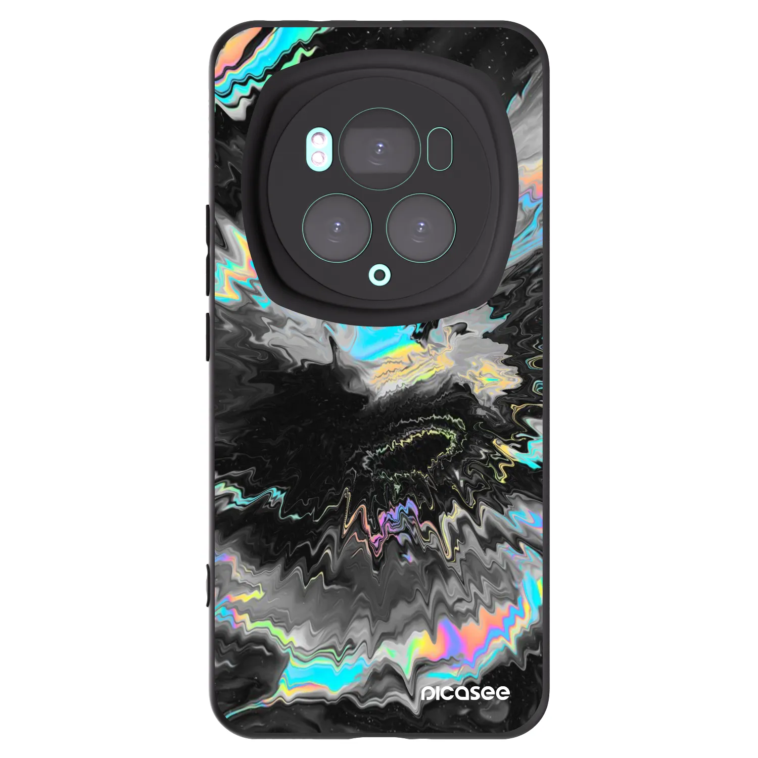 Picasee husă neagră din silicon pentru Honor Magic6 Pro - Magnetic