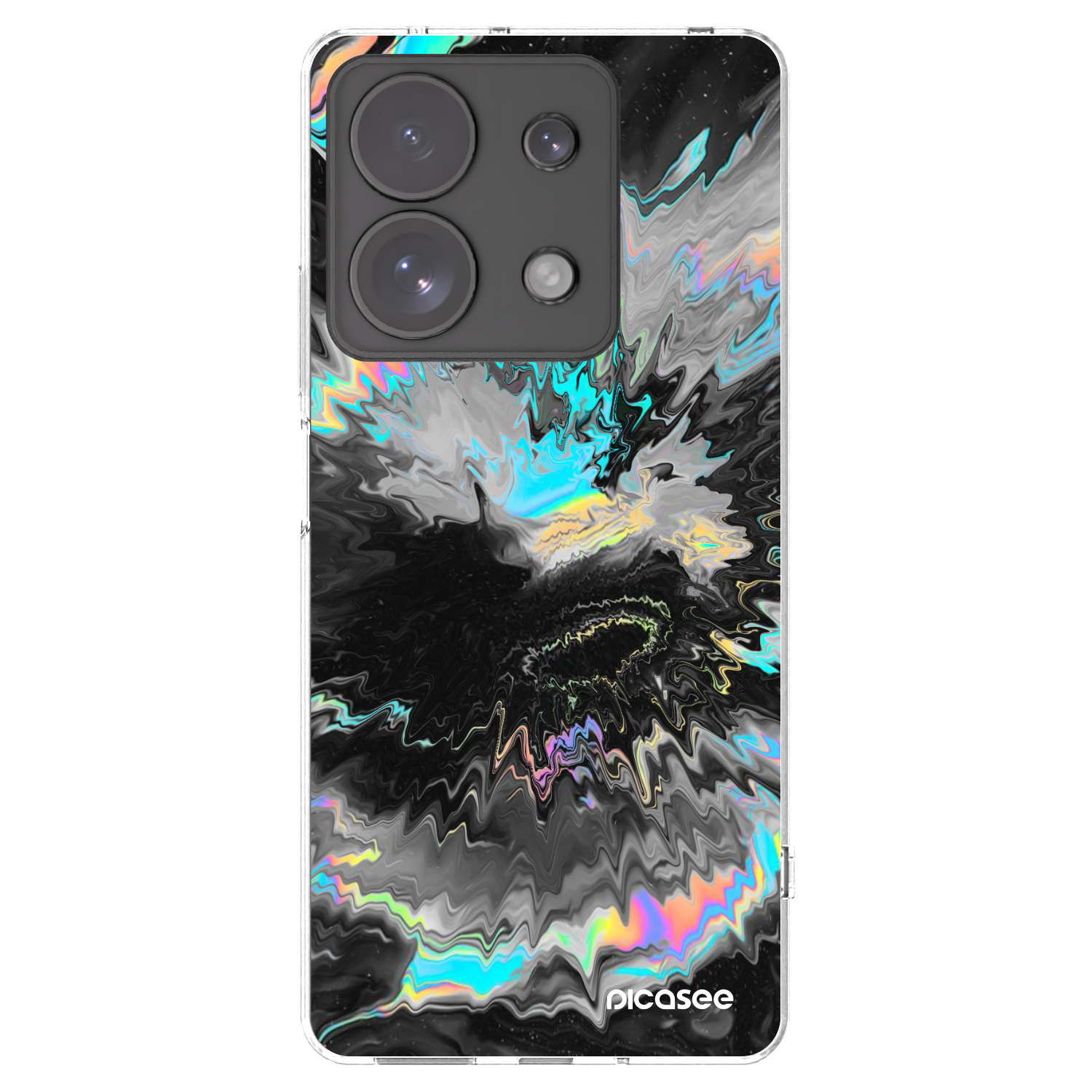 Picasee husă transparentă din silicon pentru Xiaomi Redmi Note 13 Pro 4G - Magnetic