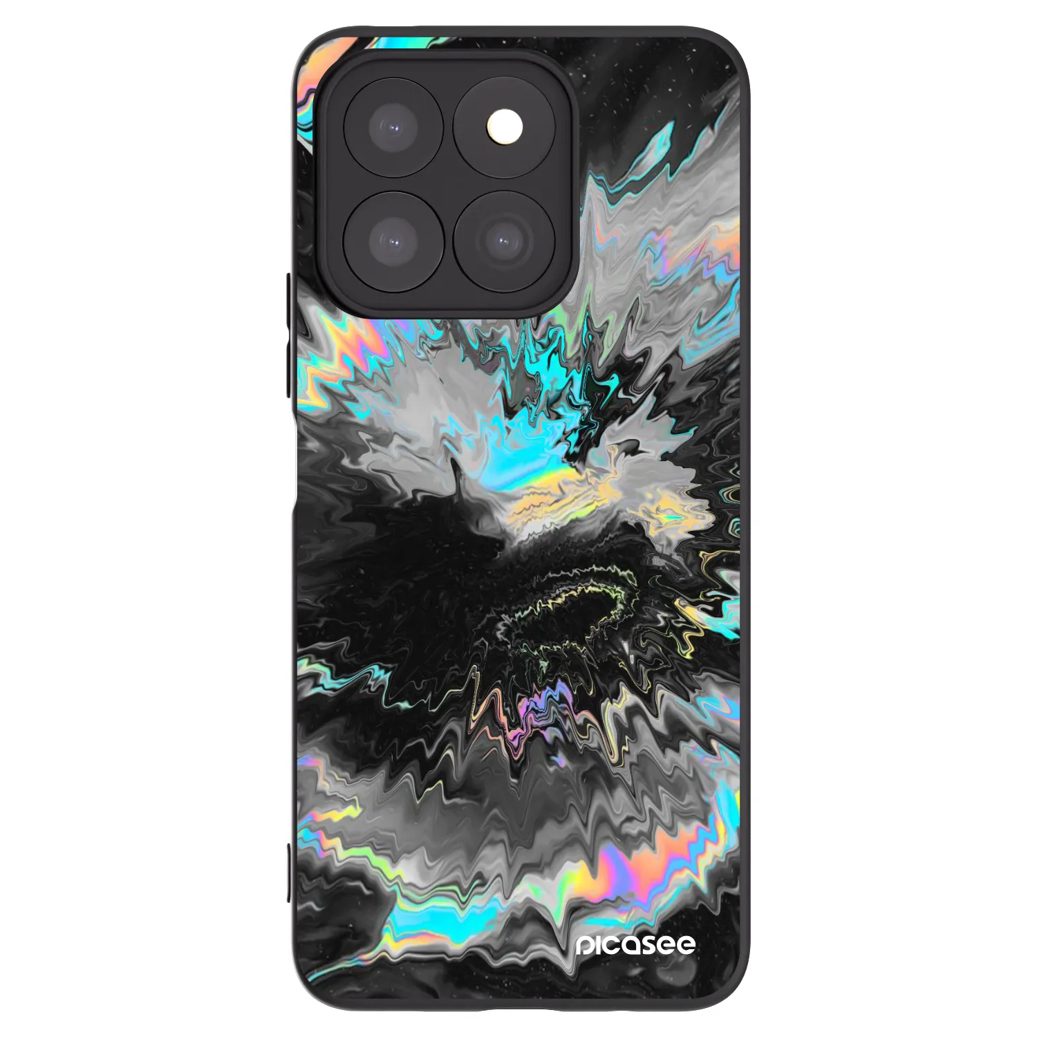 Picasee husă neagră din silicon pentru Honor X8b - Magnetic