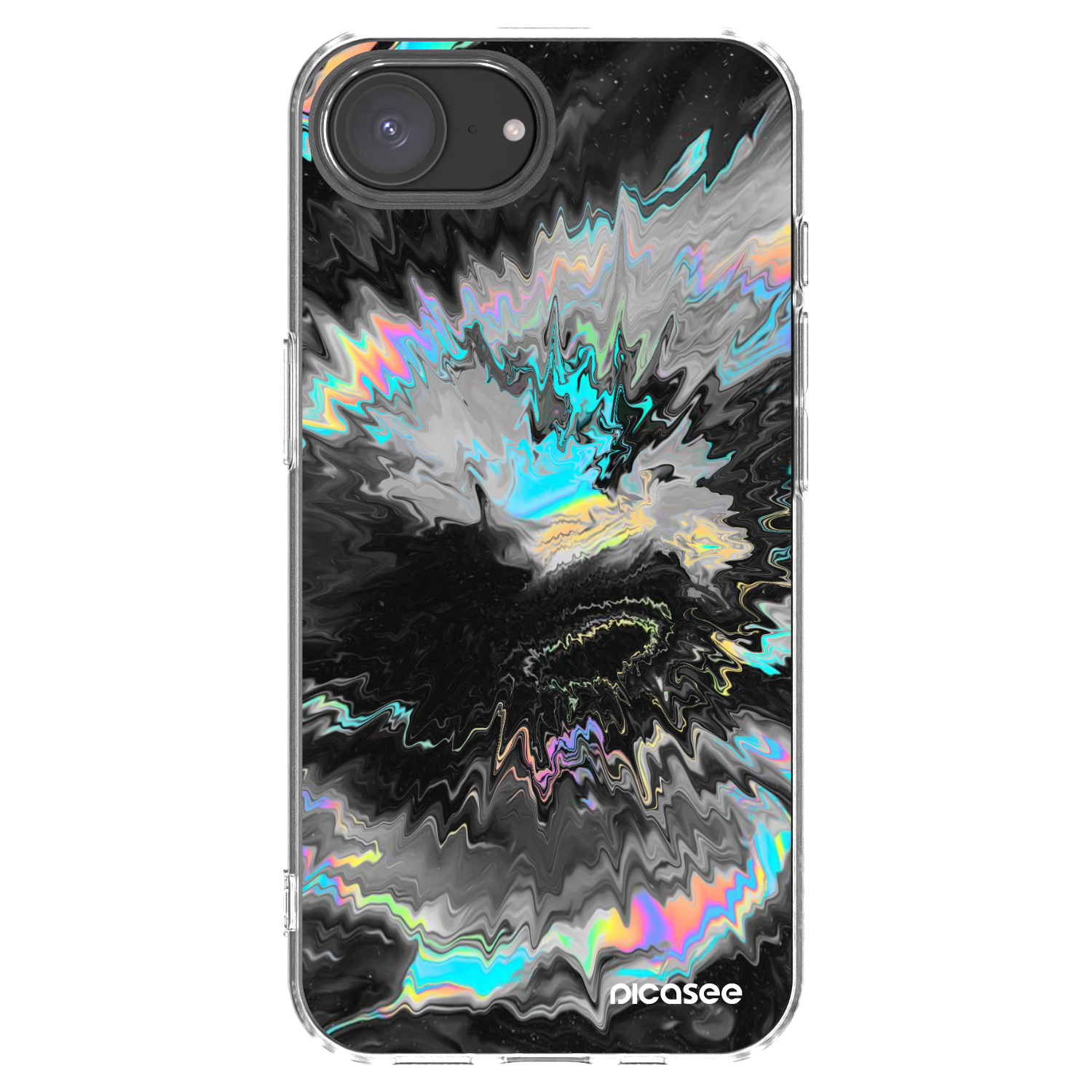 Picasee husă transparentă din silicon pentru Apple iPhone 16e - Magnetic